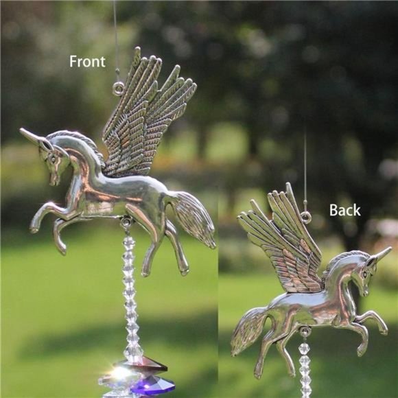 Crystal Garden Suncatcher Hanging Crystals Ornament for Window Rainbow Maker - Picture 2 of 6